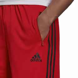 adidas Men's Size Designed 2 Move 3-Stripes Primeblue Shorts  Scarlet/