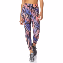 adidas Women's Tiger Printed 7/8 Tights  Black  X-Small