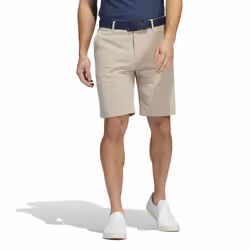 adidas Men's Crosshatch Golf Shorts Hemp/White 30