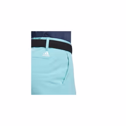 adidas Men's Crosshatch Golf Shorts  Semi Mint Rush/White  36