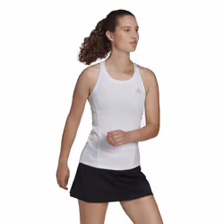 adidas Women's Club Tennis Tank White/Grey Large