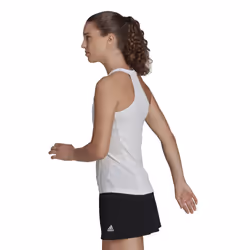 adidas Women's Club Tennis Tank  White/Grey  Large