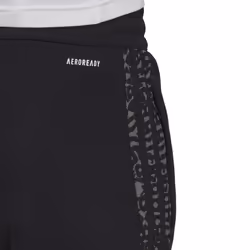 adidas Women's Aeroready Sereno Slim Tapered-Cut 3-Stripes Pants  Blac