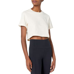 adidas Essentials Cropped Tee XL Wonder White