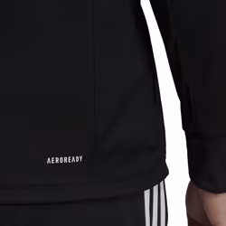 adidas Men's AEROREADY Sereno Cut 3-Stripes Slim Track Top  Black/Whit