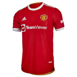 adidas Men's Manchester United Home Authentic Soccer Jersey 2021/22 (S