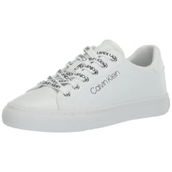Calvin Klein Women's CIYAN Sneaker  White 1  8