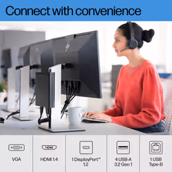 HP E-Series E24 G4 FHD Monitor - Additional view 5