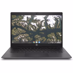 HP Chromebook 14 G6, Intel® Celeron®, 1.1 GHz, 35.6 cm (14"), 1366 x 768 pixels, 4 GB, 32 GB