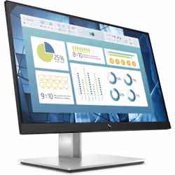 HP E-Series E22 G4 computer monitor 54.6 cm (21.5") 1920 x 1080 pixels Full HD LCD Black, Silver - Additional view 4