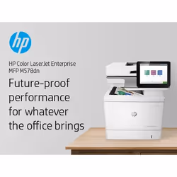 HP Color LaserJet Enterprise LaserJet Enterprise M578dn Multifunction Color Printer, Ethernet Only; Copier, Scanner