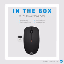 HP Wireless Mouse X200 - Additional view 6