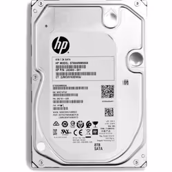 HP 8TB 7200RPM SATA 3.5in Enterprise, 8 TB, 7200 RPM, 3.5", Serial ATA