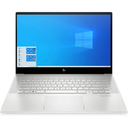HP ENVY 15-ep0008na Intel® Core™ i7 i7-10750H Laptop 39.6 cm (15.6") Touchscreen 4K Ultra HD 16 GB DDR4-SDRAM 1 TB SSD NVIDIA GeForce RTX 2060 Max-Q Wi-Fi 6 (802.11ax) Windows 10 Home Silver
