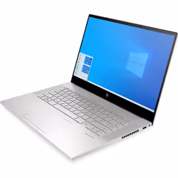 HP ENVY 15-ep0008na Intel® Core™ i7 i7-10750H Laptop 39.6 cm (15.6") Touchscreen 4K Ultra HD 16 GB DDR4-SDRAM 1 TB SSD NVIDIA GeForce RTX 2060 Max-Q Wi-Fi 6 (802.11ax) Windows 10 Home Silver