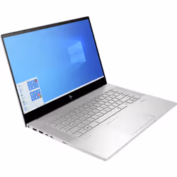 HP ENVY 15-ep0008na Intel® Core™ i7 i7-10750H Laptop 39.6 cm (15.6") Touchscreen 4K Ultra HD 16 GB DDR4-SDRAM 1 TB SSD NVIDIA GeForce RTX 2060 Max-Q Wi-Fi 6 (802.11ax) Windows 10 Home Silver