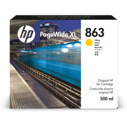 HP 863 500-ml Yellow PageWide XL Ink Cartridge