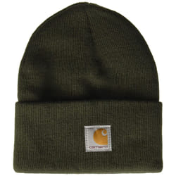 carhartt unisex child Acrylic Watch cold Weather Hat  Olive  8-14 Year