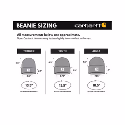Carhartt unisex child Acrylic Watch Cold Weather Hat  Olive  2-4 T (To