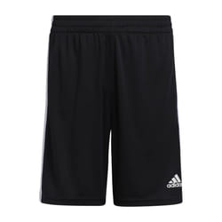 adidas Boys Classic 3-Stripes Shorts (Black  X-Large)