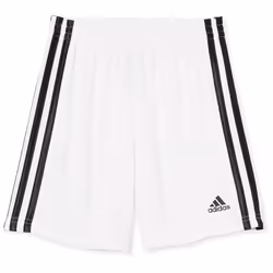 adidas Boys' Adi Classic 3-Stripe Shorts White Small (8)
