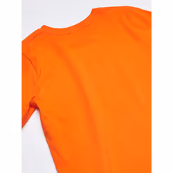 Carhartt Boys' Knit Short Sleeve Crewneck Logo T-Shirt  Orange  X-Large (18/20)