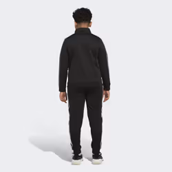 adidas boys Iconic Tricot Jogger Track Pants  Iconic Black  Small US