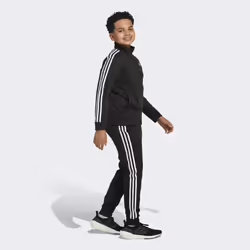 adidas boys Iconic Tricot Jogger Track Pants  Iconic Black  Small US
