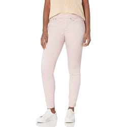 Levi Strauss Signature Gold Women's Totally Shaping Pull-on Skinny Jeans Available in Plus Size  Lilac Haze  8 Long