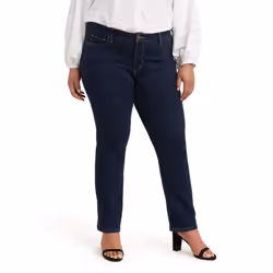 Levi's Women's Plus-Size 414 Classic Straight Jeans  Cobalt Dip  40 US 26