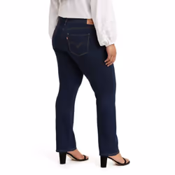 Levi's Women's Plus-Size 414 Classic Straight Jeans  Cobalt Dip  40 US 26