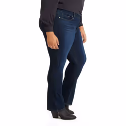 Levi's Women's Plus-Size Classic Bootcut Jeans  Cobalt Distress  40 US 26 M