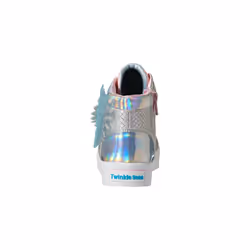 Skechers girls Twi-lites- Unicorn Wings Sneaker  Silver Pink  1.5 Little Kid US