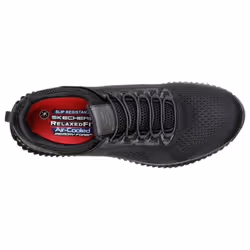 Skechers: Black Cessnock Occupational Shoe 12 - 7