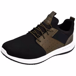 Skechers Men's Classic Fit Delson-Camben Black/Brown Sneaker 11.5 M US