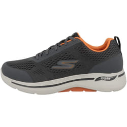 Skechers Men's Gowalk Arch Fit-Athletic Workout Walking Shoe with Air Cooled Foam Sneaker  Charcoal/Orange  11.5 X-Wide