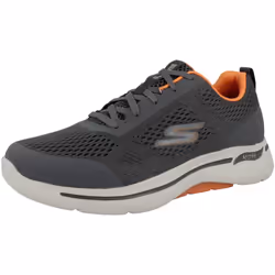 Skechers Men's Gowalk Arch Fit-Athletic Workout Walking Shoe with Air Cooled Foam Sneaker  Charcoal/Orange  11.5 X-Wide