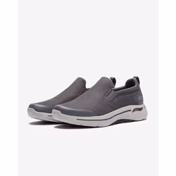 Skechers Men's Gowalk Arch Fit-Athletic Slip-On Casual Loafer Walking Shoe Sneaker  Charcoal  10