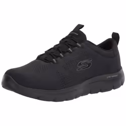 Skechers mens Skechers Men's Summits Louvin Loafer Black 12 Wide US