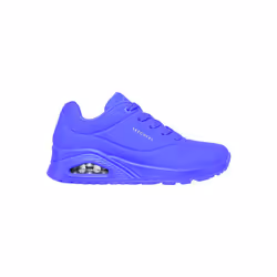 Skechers Women's Uno-Night Shades Sneaker  Blue  11