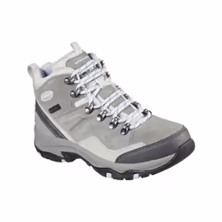 Skechers Womens Relaxed Fit Trego Rocky Mountain Grey Waterproof Boots - UK 4