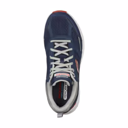 ) Skechers Oak Canyon Verketta Leather Men's Navy/Grey Trainers - Blue, 8 (Adults'