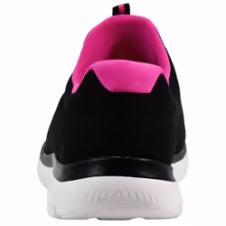 Skechers Women's Summits Sneaker  Black/Hot Pink  8 M US