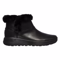 Skechers Womens 2021 On-The-Go Joy Endeavor Water Repellent Faux Fur Boots - UK 6, Black
