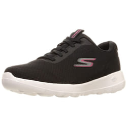 Skechers Women's Go Walk Joy-Ecstatic Sneaker  Black/White  7.5 Wide