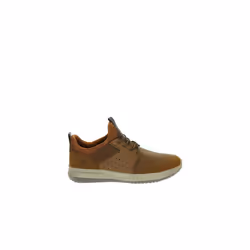 Skechers Men's Delson-Axton Sneaker  Light Brown  8.5 M US