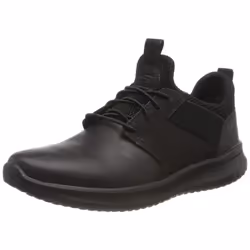 Skechers Men's Delson-Axton Sneaker Light Brown 10.5 M US