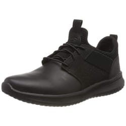 Skechers Men's Delson-Axton Sneaker  Light Brown  10.5 M US