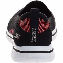 Skechers Women's Go Walk 5-Prized Sneaker  Black/Pink  10 W US