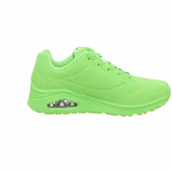 Skechers Women's Uno-Night Shades Sneaker  Lime  7.5